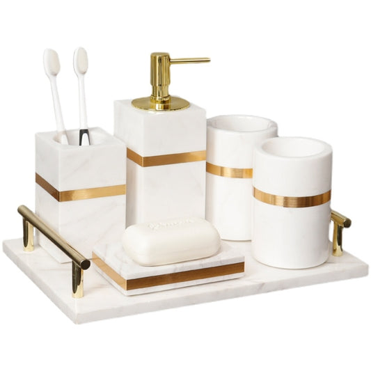 Marble Bathroom Accessories Collection