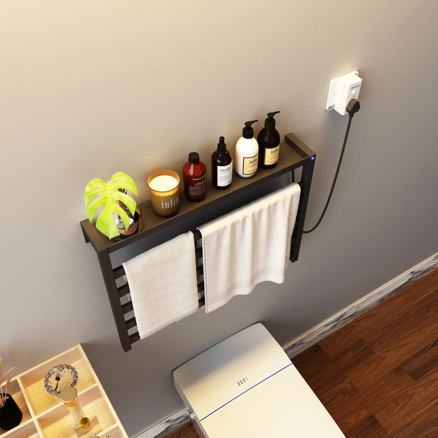 Bathroom Electric Towel Rack