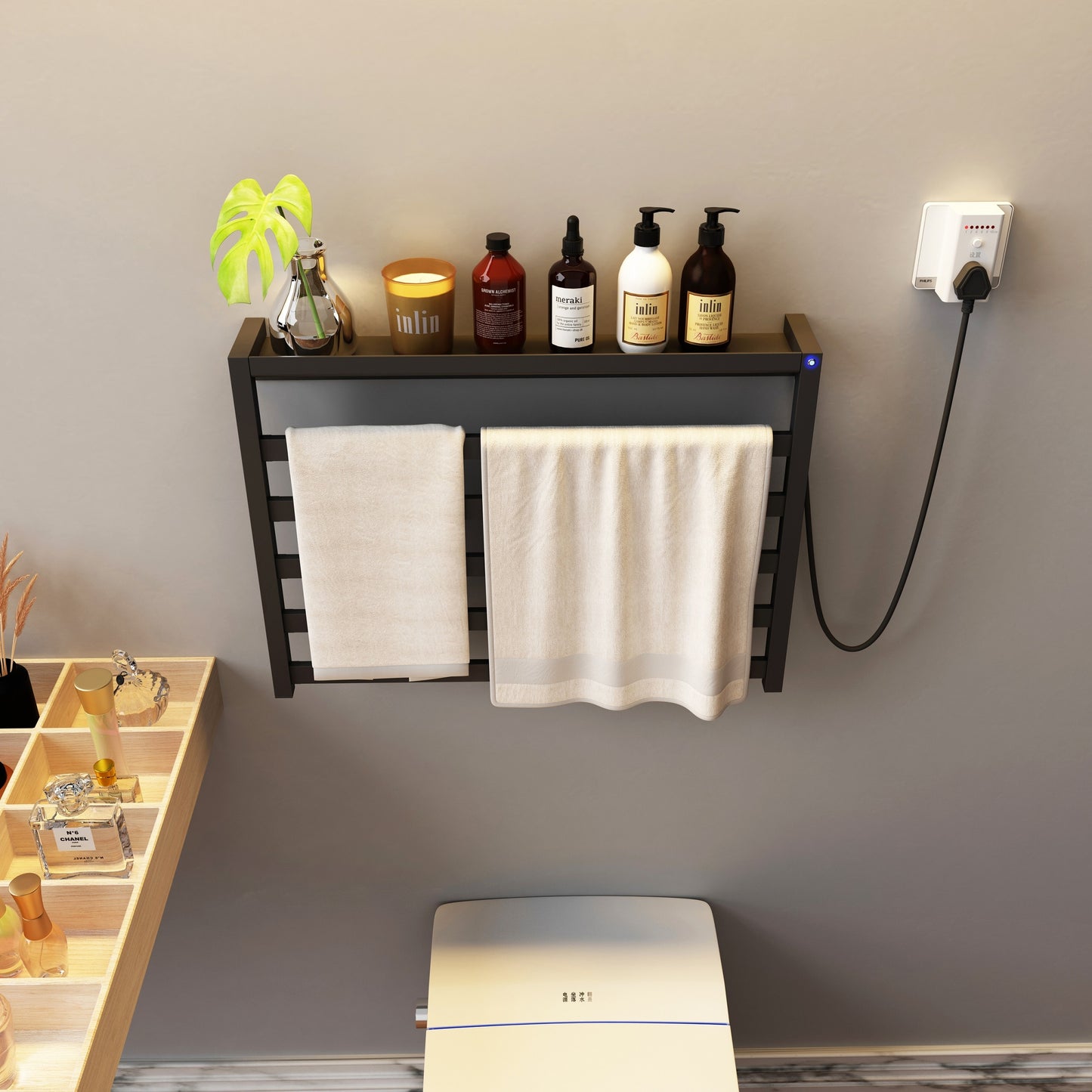 Bathroom Electric Towel Rack