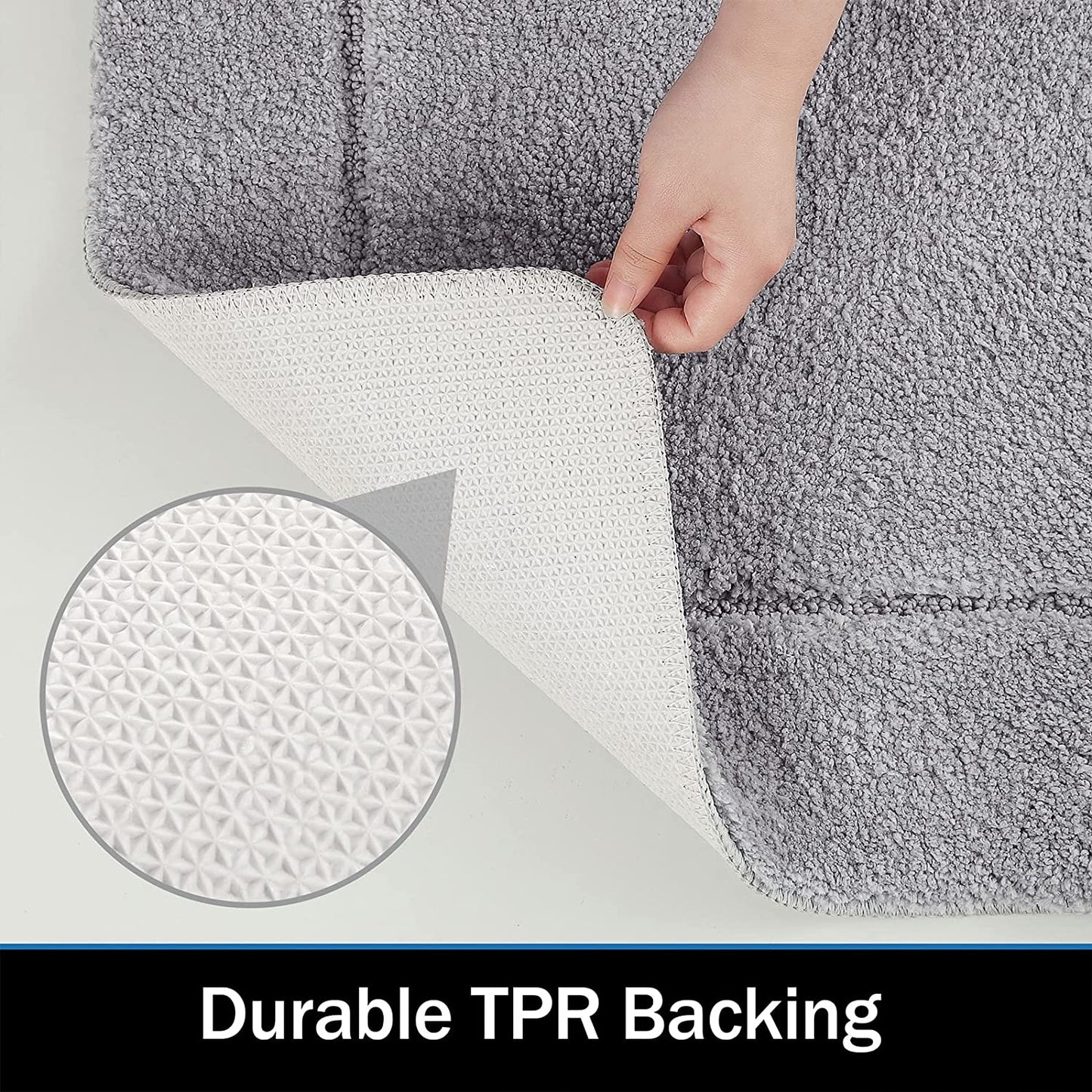 Super Soft Modern Minimalist Absorbent Bathroom / Bathtub Mat