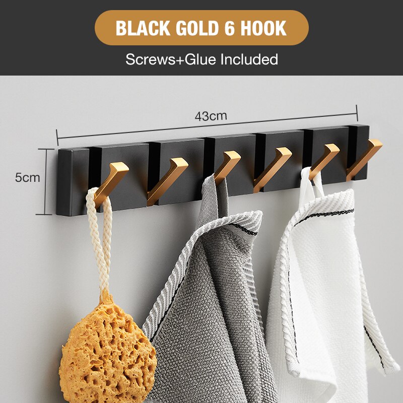 Bathroom Clothes Hanging Hooks