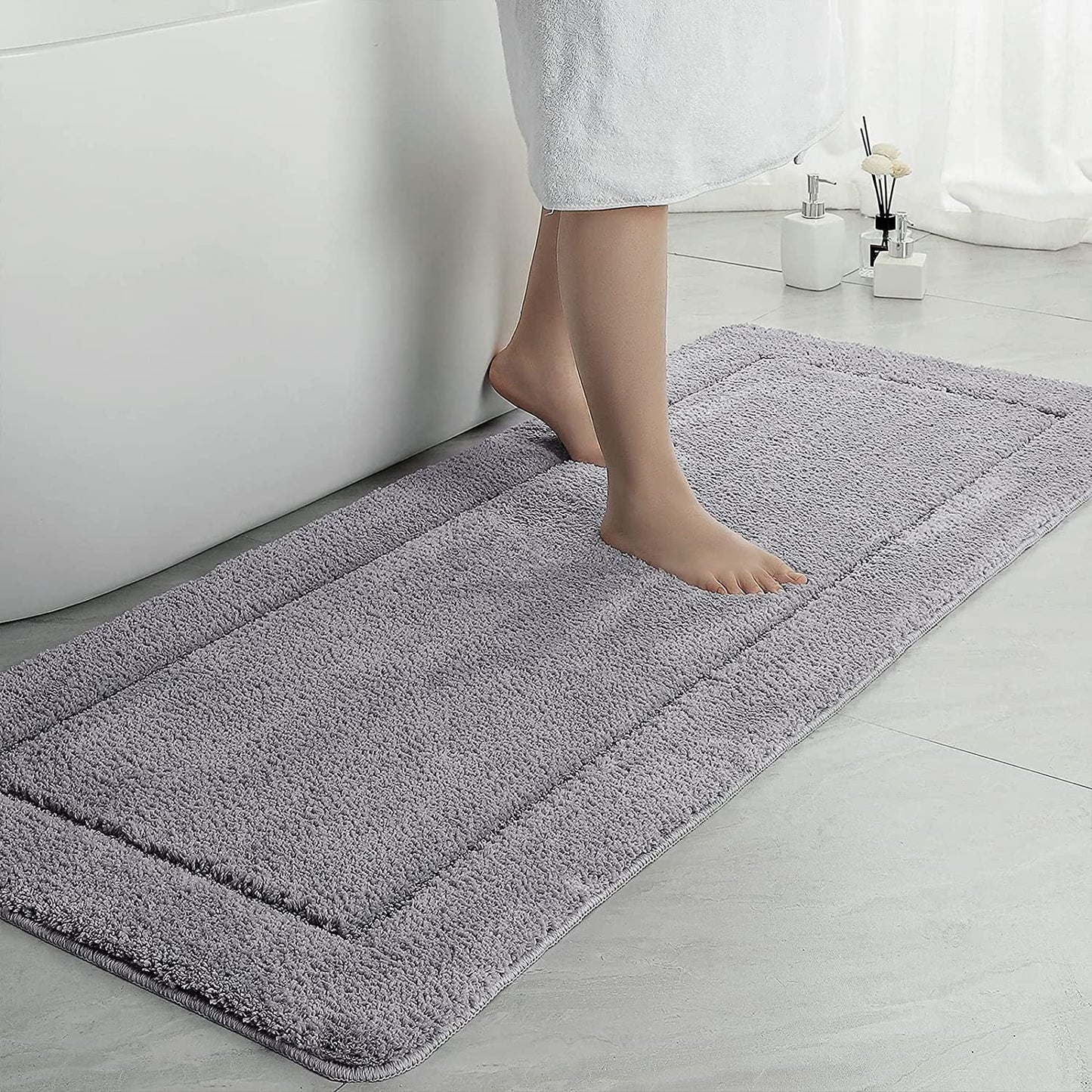 Super Soft Modern Minimalist Absorbent Bathroom / Bathtub Mat